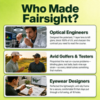 Fairsight Pro™: Zero-Glare Polarized Golf Sunglasses